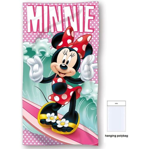 Toalla microfibra 240gr 70x140cm de Minnie Mouse