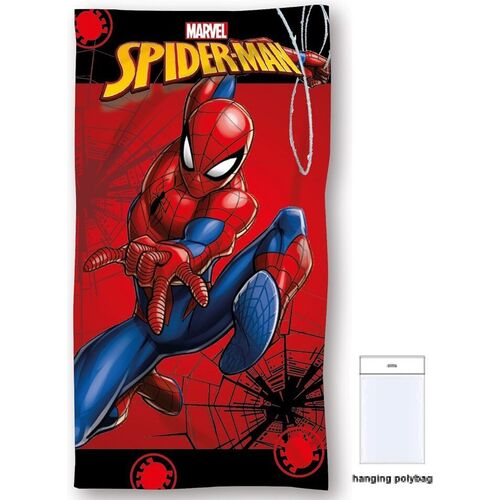 Toalla microfibra 240gr 70x140cm de Spiderman