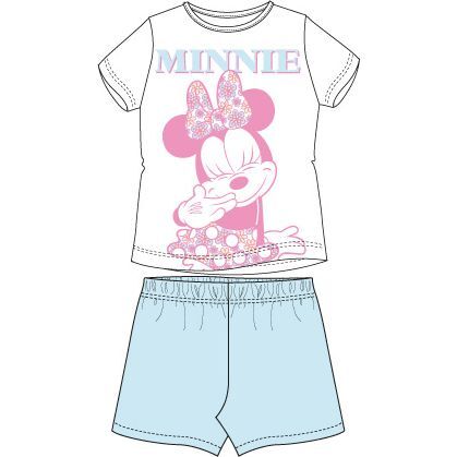 Pijama manga corta algodn de  Minnie Mouse