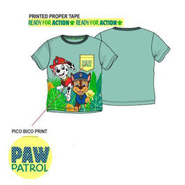 Camiseta manga corta algodn de Paw Patrol La Patrulla Canina