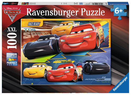 Ravensburger, puzzle 100 piezas XXL de Cars 3 (1/1)