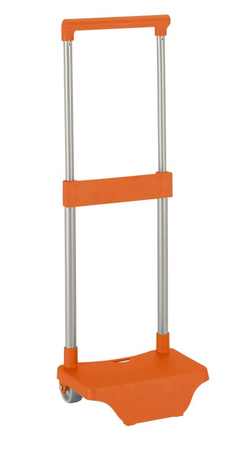 Carro portamochilas mediano para mochila de entre 30cm y 40cm, naranja