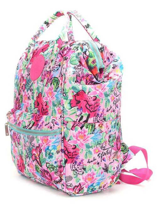 Chimola 'Flores' wide mouth backpack 37cm