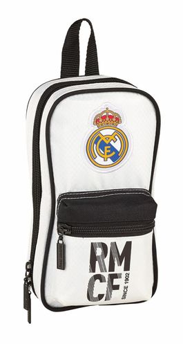 En oferta - Plumier mochila con 4 portatodo vacio de Real Madrid 18/19