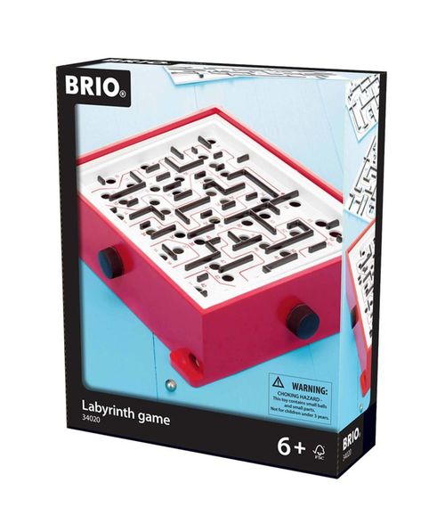 BRIO Laberinto con 2 tableros de juego, rojo (st4)