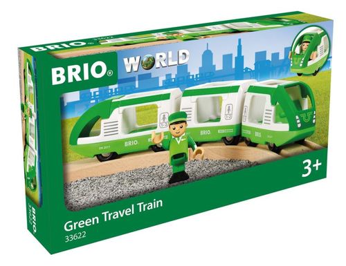 BRIO Tren verde de pasajeros (st6)