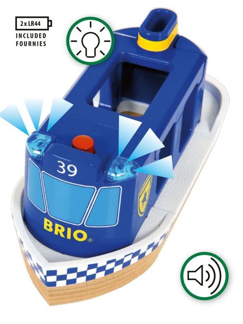 BRIO Barco de polica (st6)