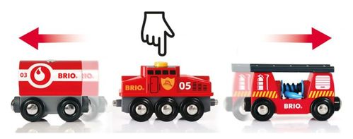 BRIO Tren de rescate de bomberos (st6)