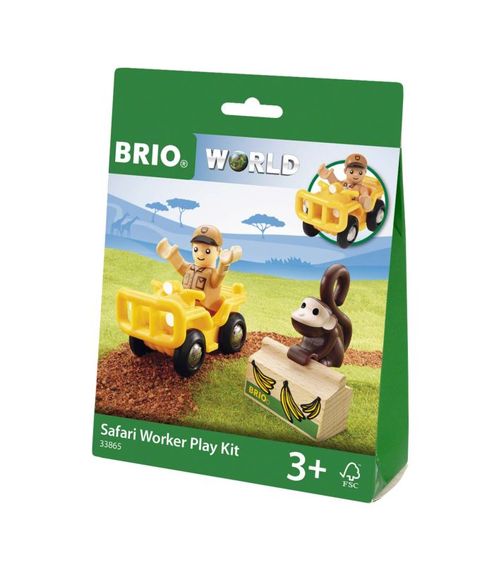 BRIO Play Kit: Trabajador de Safari (st8)