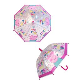 Paraguas transparente 38cm manual de Peppa Pig