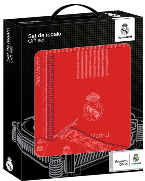 En oferta - Set de regalo pequeo de Real Madrid 'Red 3' 3 equipacion 18/19
