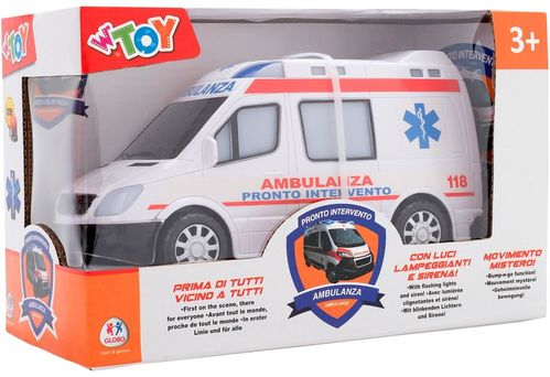 Ambulancia con luz y sonido