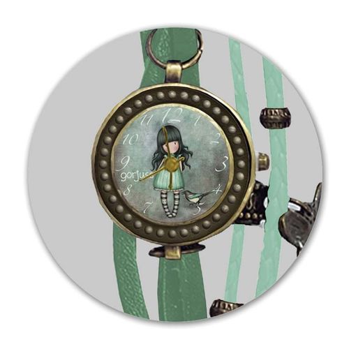 Reloj de pulsera vintage de Gorjuss 'i stole your heart' (2/240)