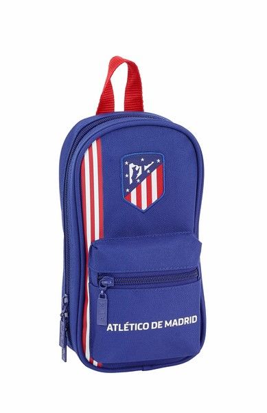 En oferta - Plumier mochila con 4 portatodo  vacio de Atletico de Madrid 'In Blue'