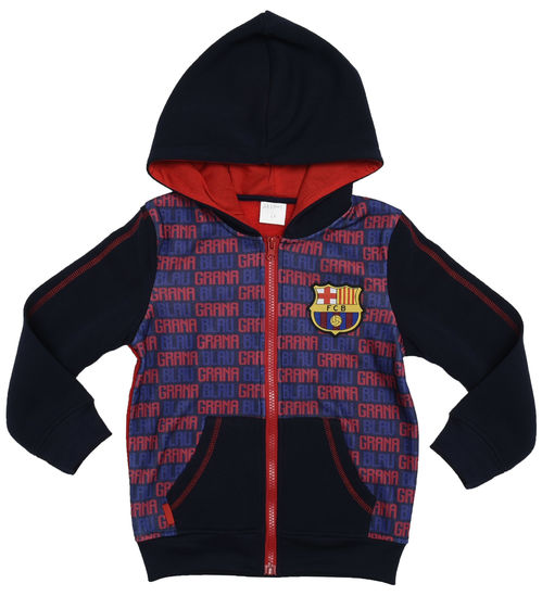 Chaqueta sudadera con capucha de FC Barcelona