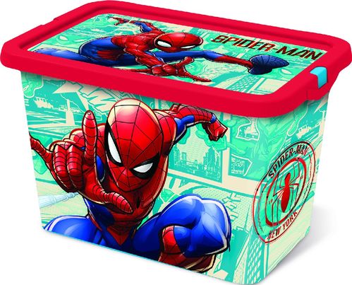 Caja click 7 l. de Spiderman 'Comic Book' (0/20)