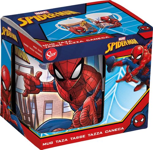 Taza ceramica 325ml en caja regalo de Spiderman 'Streets' (12/36)